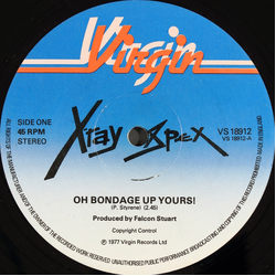 X-Ray Spex Oh Bondage Up Yours! Vinyl 12" USED