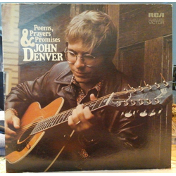 John Denver Poems, Prayers & Promises Vinyl LP USED