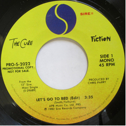 The Cure Let's Go To Bed (Edit) Vinyl 7" USED