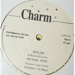 Michael Rose / Lieutenant Stitchie Hitler / Hail Hitler USED VINYL 12INCH 45 RPM