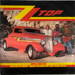 ZZ Top Gimme All Your Lovin' Vinyl 12" USED