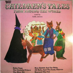 Sally James Children's Tales From Around The World Vinyl LP USED
