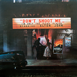 Elton John Don't Shoot Me I'm Only The Piano Player Vinyl LP USED