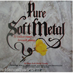 Various Pure Soft Metal: It Takes Your Breath Away Vinyl LP USED