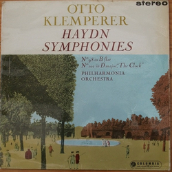 Joseph Haydn / Otto Klemperer / Philharmonia Orchestra Symphonies No 98 & 101 Vinyl LP USED
