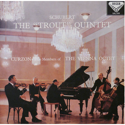 Franz Schubert / Clifford Curzon / Mitglieder Des Wiener Oktetts The "Trout" Quintet Vinyl LP USED
