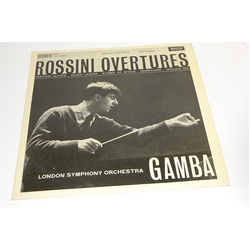 Gioacchino Rossini / London Symphony Orchestra / Pierino Gamba Rossini Overtures Vinyl LP USED