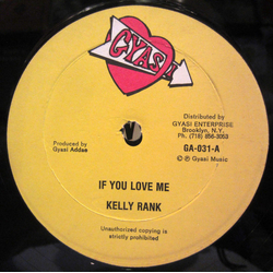 Kelly Ranks If You Love Me Vinyl 12" USED