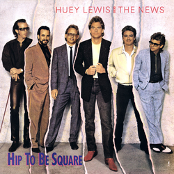 Huey Lewis & The News Hip To Be Square Vinyl 12" USED