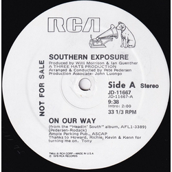 Southern Exposure On Our Way Vinyl 12" USED