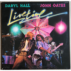 Daryl Hall & John Oates Livetime Vinyl LP USED