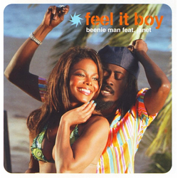 Beenie Man / Janet Jackson Feel It Boy Vinyl 12" USED