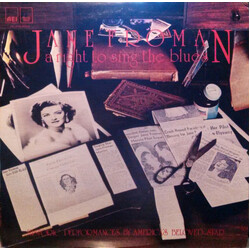 Jane Froman A Right To Sing The Blues Vinyl LP USED