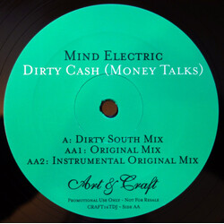 Mind Electric Dirty Cash (Money Talks) USED VINYL 12INCH PROMO
