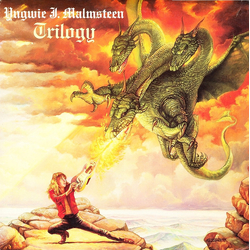Yngwie Malmsteen Trilogy Vinyl LP USED
