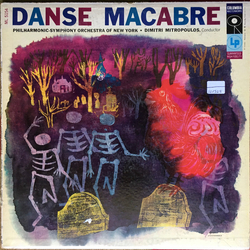 Philharmonic-Symphony Orchestra Of New York / Dimitri Mitropoulos Danse Macabre Vinyl LP USED