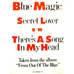Blue Magic Secret Lover / There's A Song In My Head Vinyl 12" USED