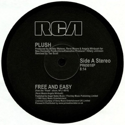 Plush Free And Easy Vinyl 12" USED
