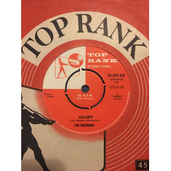 The Chevrons Lullabye Vinyl 7" USED