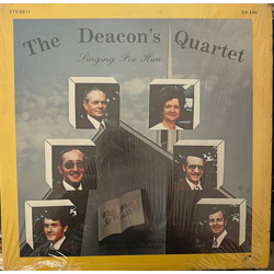 The Deacons Quartet Singing For Him Vinyl LP USED