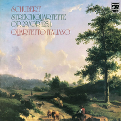 Franz Schubert / Quartetto Italiano Streichquartette Op. 29 / Op. 125,1 Vinyl LP USED