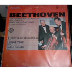 Ludwig van Beethoven / Mieczyslaw Horszowski / Sándor Végh / Pablo Casals Trio For Piano, Violin, And Cello No. 3 In C Minor, Op. 1, No. 3 · Sonata Fo