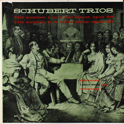 Felix Galimir / Laszlo Varga / István Nadás Schubert Trios Vinyl LP USED