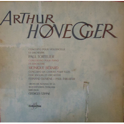 Arthur Honegger Arthur Honegger (1892-1955) Vinyl LP USED