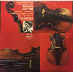 Natalia Gutman / Luigi Boccherini / Antonio Vivaldi / Giuseppe Tartini American Debut Recordings Of The Young Soviet Cellist Vinyl LP USED