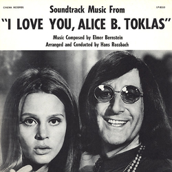 Elmer Bernstein Soundtrack Music From "I Love You, Alice B. Toklas" Vinyl LP USED