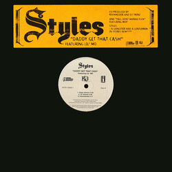 Styles P Daddy Get That Cash USED VINYL 12INCH 33 S RPM PROMO