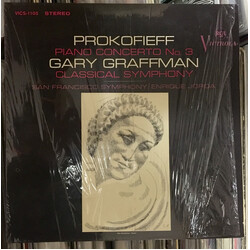 Sergei Prokofiev / Gary Graffman / Enrique Jordá / San Francisco Symphony Classical Symphony / Piano Concerto No. 3 Vinyl LP USED
