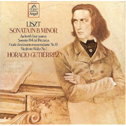 Horacio Gutiérrez Liszt: Sonata In B Minor Vinyl LP USED