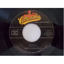 The Moonglows Sincerely / Ten Commandments Of Love Vinyl 7" USED