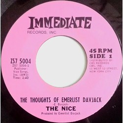 The Nice The Thoughts Of Emerlist Davjack Vinyl 7" USED