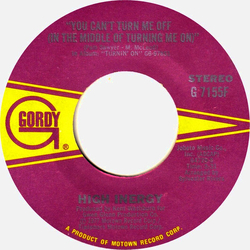 High Inergy You Can't Turn Me Off (In The Middle Of Turning Me On) Vinyl 7" USED