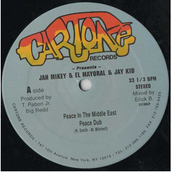 General Jah Mikey / El Mayoral / Jay Kid Peace In The Middle East Vinyl 12" USED