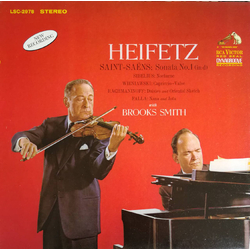 Camille Saint-Saëns / Jean Sibelius / Henryk Wieniawski / Sergei Rachmaninoff / Manuel De Falla / Jascha Heifetz / Brooks Smith (2) Sonata No.1 (in D)