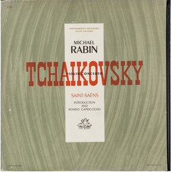 Philharmonia Orchestra / Alceo Galliera / Michael Rabin / Pyotr Ilyich Tchaikovsky / Camille Saint-Saëns Violin Concerto / Introduction And Rondo Capr