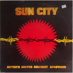 Artists United Against Apartheid Sun City Vinyl LP USED