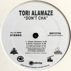 Tori Alamaze Don't Cha / Get Away USED VINYL 12INCH 33 S RPM