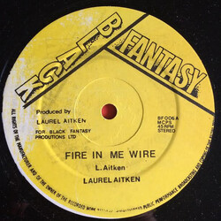 Laurel Aitken Fire In Me Wire USED VINYL 12INCH 45 RPM
