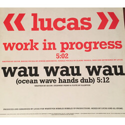 Lucas (2) Wau Wau Wau USED VINYL 12INCH 45 RPM