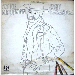 John KaSandra Color Me Human Vinyl LP USED