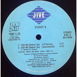 Steady B Use Me (Before I Go) Vinyl 12" USED