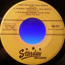 Various America's All Time Country Hits Vinyl 7" USED