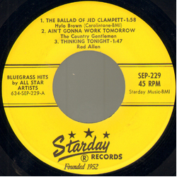 Various The Ballad Of Jed Clampett Vinyl 7" USED