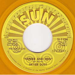Silver Dust Father And Son USED VINYL 7INCH SINGLE PROMO