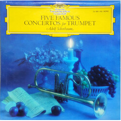Adolf Scherbaum Five Famous Concertos For Trumpet Vinyl LP USED