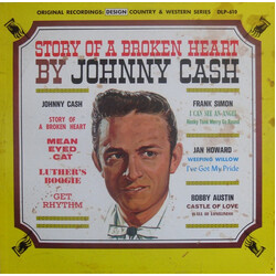 Johnny Cash / Frank Simon / Jan Howard / Bobby Austin Story Of A Broken Heart Vinyl LP USED